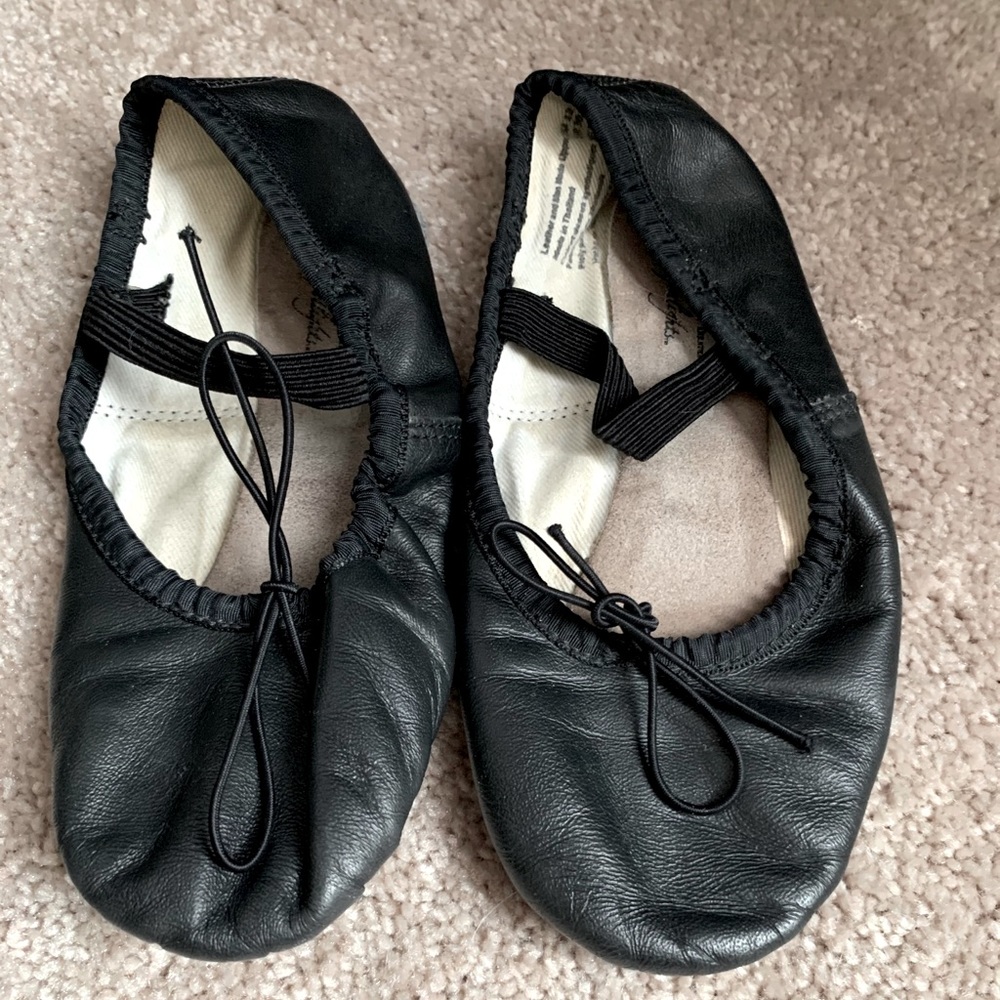 ABT black ballet shoes size 12